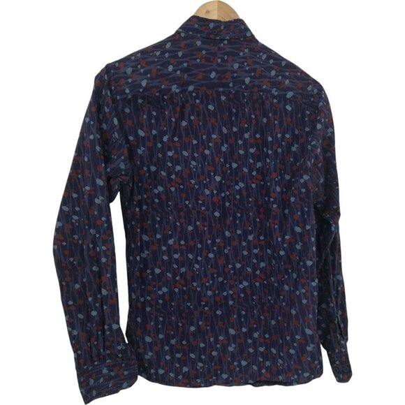 Norse Projects Abstract Button Down Up Long Sleeve Shirt Size S Anton Branch - Picture 9 of 13